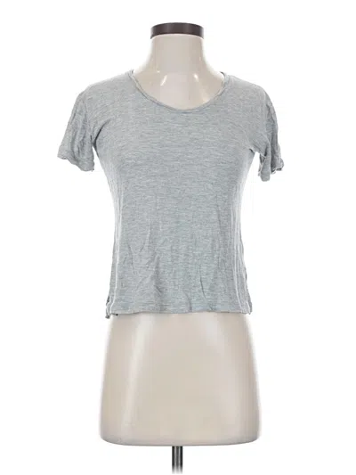 Pre-owned Vince Short Sleeve T-shirt In Gray