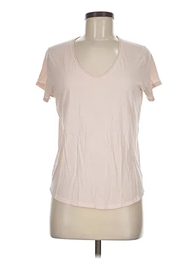 Pre-owned Vince Short Sleeve T-shirt In Pink