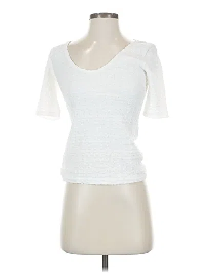 Pre-owned Vince Short Sleeve T-shirt In White