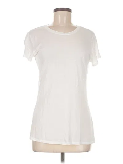 Pre-owned Vince Short Sleeve T-shirt In White