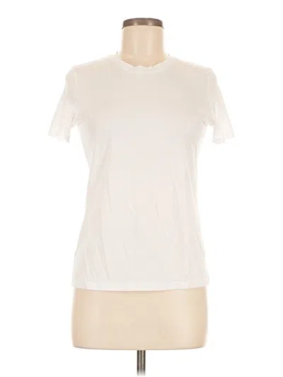 Pre-owned Vince Short Sleeve T-shirt In White