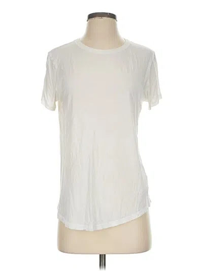 Pre-owned Vince Short Sleeve T-shirt In White