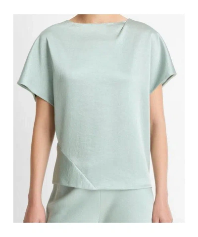 Vince Short-sleeved T-shirt In Blue