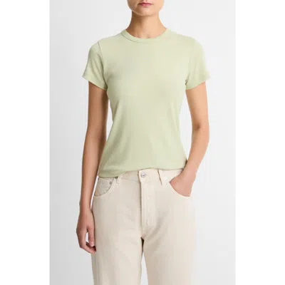 Vince Shrunken 90s Tee Pale Fern In Green