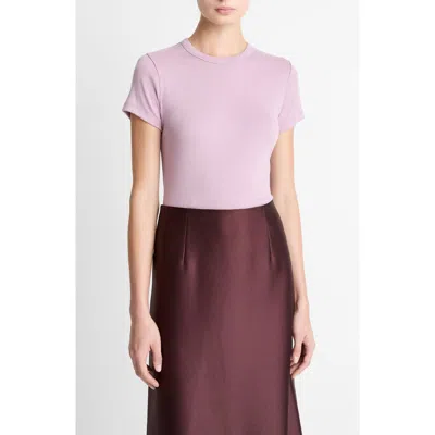 Vince Shrunken '90s T-shirt In Purple