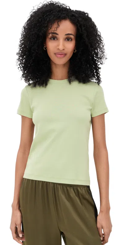 Vince Shrunken 90s Tee In Green