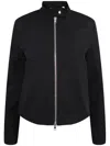 Vince Shrunken Motocross Jacket In Black