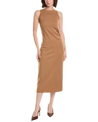 Vince Side Drape Tank Dress In 900nle-nile