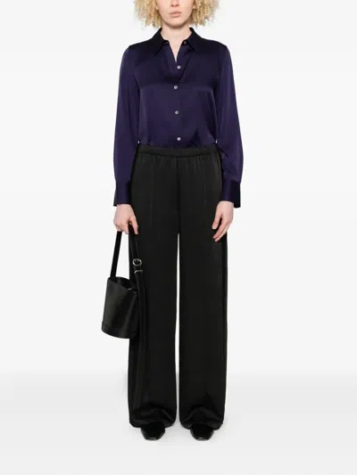 VINCE SIDE-STRIPE TROUSERS