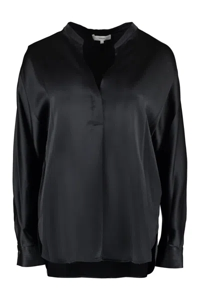 VINCE VINCE SILK BLOUSE