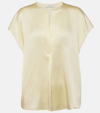 VINCE SILK BLOUSE