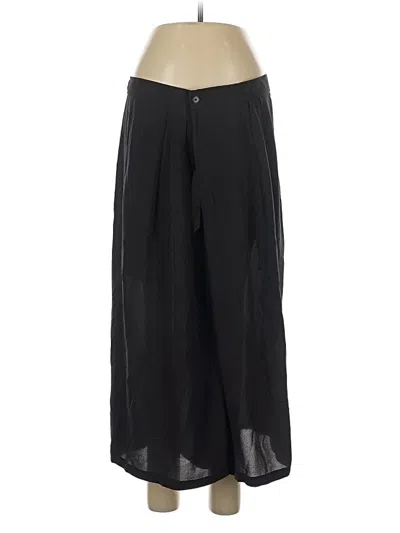 Pre-owned Vince Silk Pants In Black