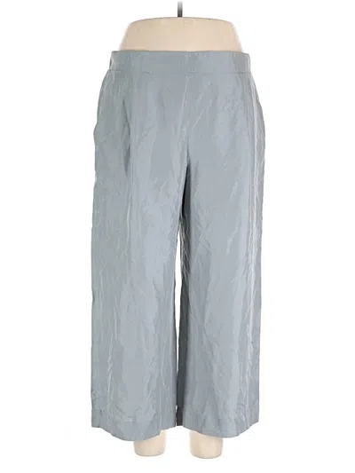 Vince Silk Pants In Gray