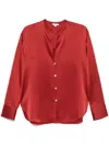 Vince Scarlet Shirt In 红色
