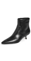 Vince Simone Kitten Heel Bootie In Black