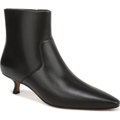 Vince Simone Kitten Heel Bootie In Black