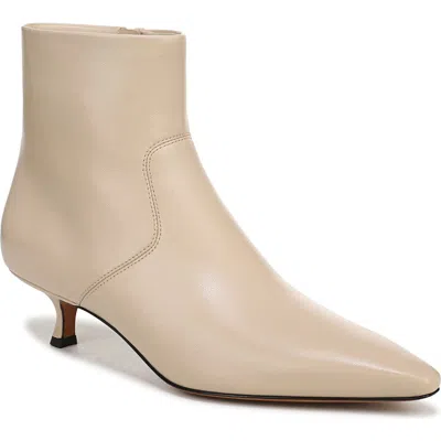 Vince Simone Kitten Heel Bootie In Sand