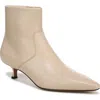 Vince Simone Leather Ankle Boots In Sand