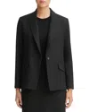 Vince Peak-lapels Single-breasted Blazer In Black