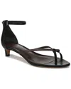 Vince Siri Leather Thong Sandal In Brown