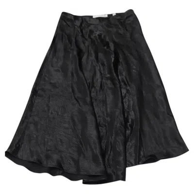 Pre-owned Vince Skirt In Black Acetate