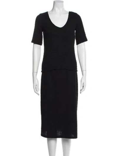 Pre-owned Vince Skirt Set In Black