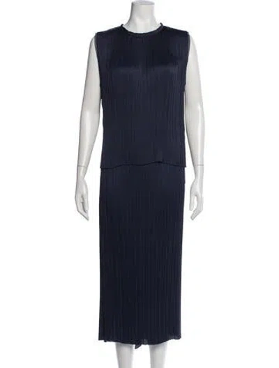 Pre-owned Vince Skirt Set In Blue