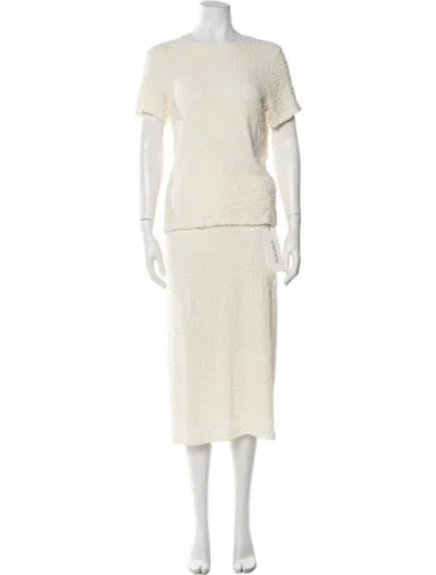 Pre-owned Vince Skirt Set In Neutral