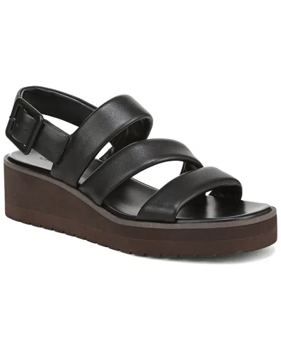 VINCE VINCE SKYLAR LEATHER WEDGE SANDAL