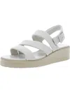 VINCE SKYLAR WOMENS LEATHER SLINGBACK WEDGE SANDALS