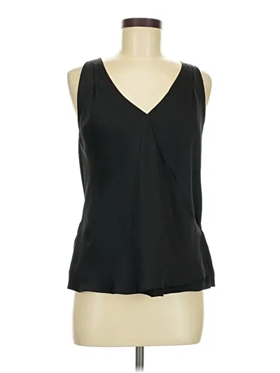 Pre-owned Vince Sleeveless Blouse In Black