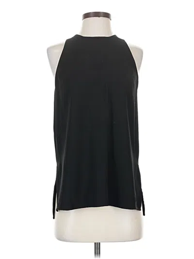 Pre-owned Vince Sleeveless Blouse In Black