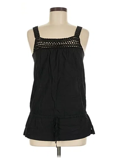 Pre-owned Vince Sleeveless Blouse In Black