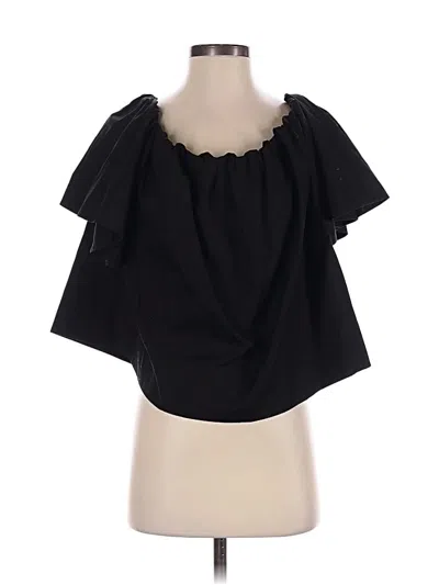 Pre-owned Vince Sleeveless Blouse In Black