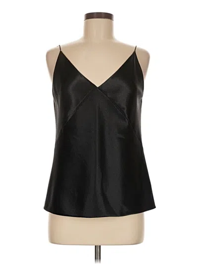 Pre-owned Vince Sleeveless Blouse In Black
