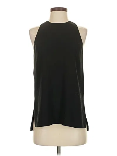 Pre-owned Vince Sleeveless Blouse In Black