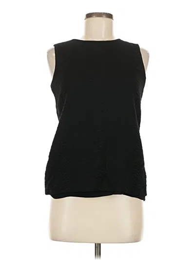 Pre-owned Vince Sleeveless Blouse In Black