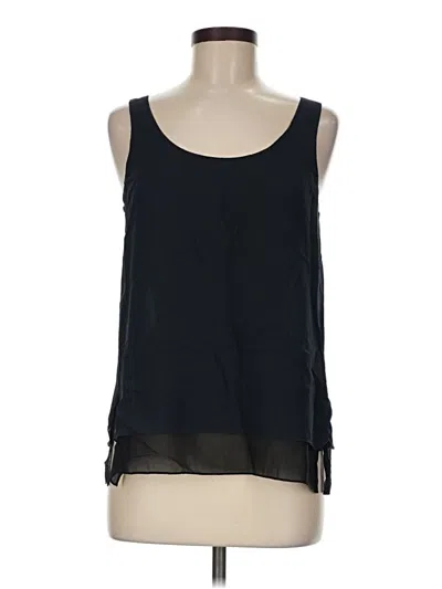 Pre-owned Vince Sleeveless Blouse In Black