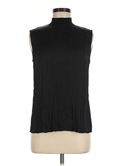 Pre-owned Vince Sleeveless Blouse In Black