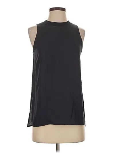 Pre-owned Vince Sleeveless Blouse In Black