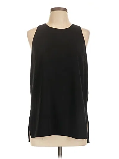 Pre-owned Vince Sleeveless Blouse In Black