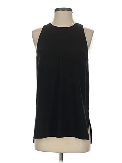 Pre-owned Vince Sleeveless Blouse In Black