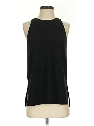 Pre-owned Vince Sleeveless Blouse In Black