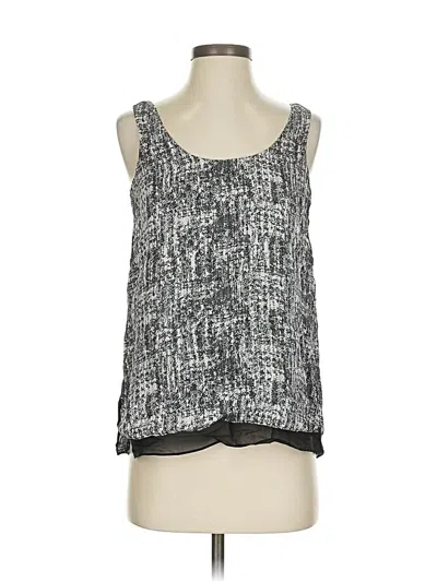 Pre-owned Vince Sleeveless Blouse In Gray
