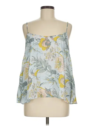 Pre-owned Vince Sleeveless Blouse In Gray