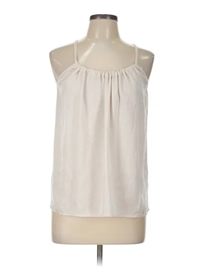 Pre-owned Vince Sleeveless Blouse In Ivory