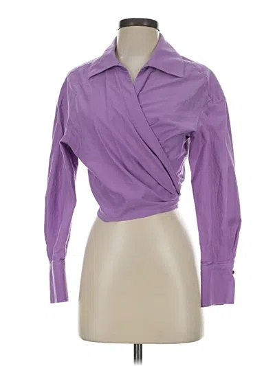 Pre-owned Vince Sleeveless Blouse In Purple