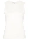 Vince Sleeveless Tank Top In Feather