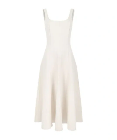Vince Sleeveless Dress In White