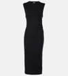 Vince Sleeveless Midi Dress In Beige